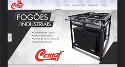 Desktop Screenshot of cemaf.com.br